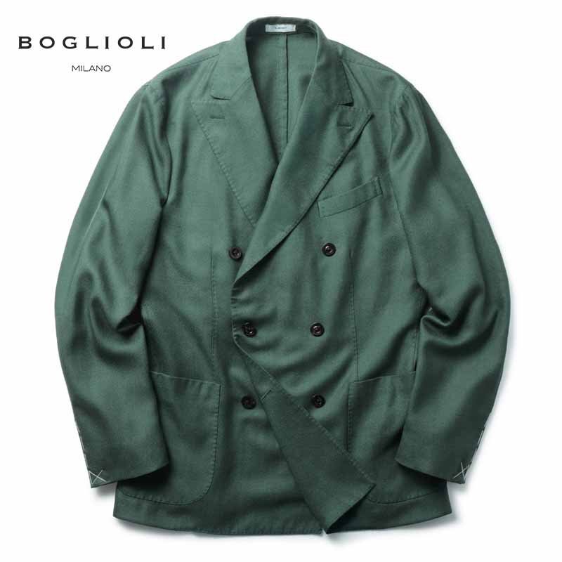BOGLIOLI(ボリオリ) / ガーメントダイウールシルクホップサック6Bダブルジャケット(K.JACKET) [bgl2450241-46]_画像1