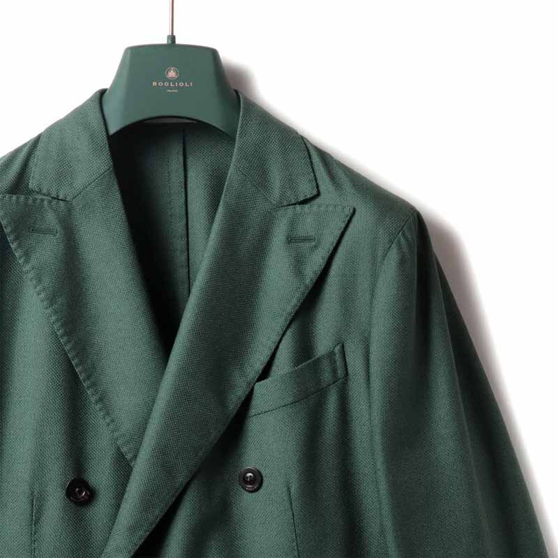 BOGLIOLI(ボリオリ) / ガーメントダイウールシルクホップサック6Bダブルジャケット(K.JACKET) [bgl2450241-46]_画像4
