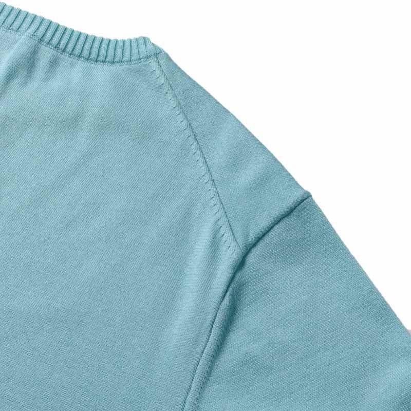 GIM(ジム) / シーアイランドコットン18G長袖クルーネックニット [gim2480028-L]_画像6