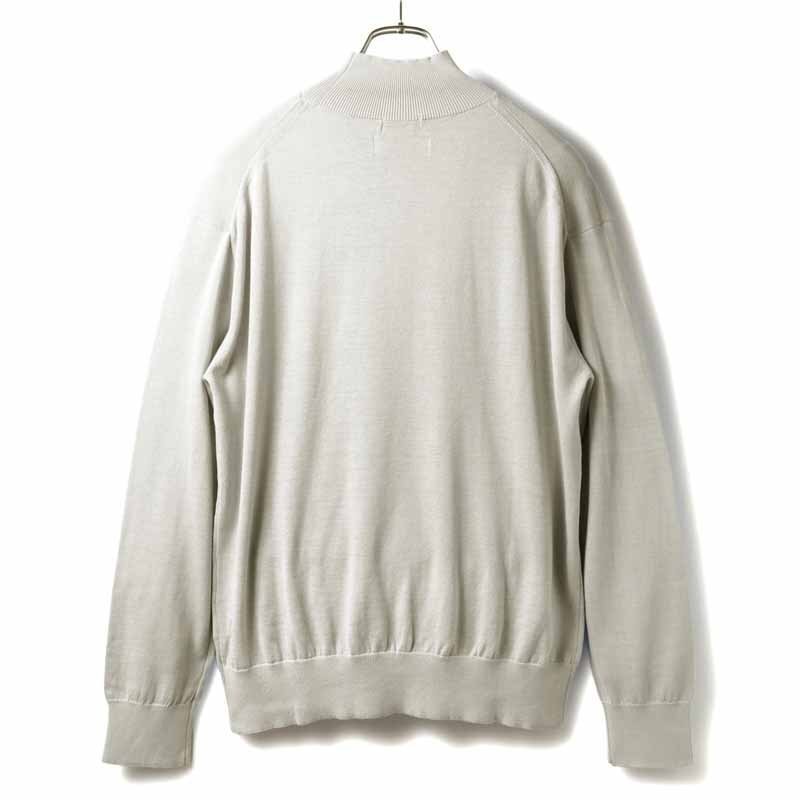 GIM(ジム) / アメリカンシーアイランドコットン14G長袖モックネックニット [gim2480043-L]_画像2