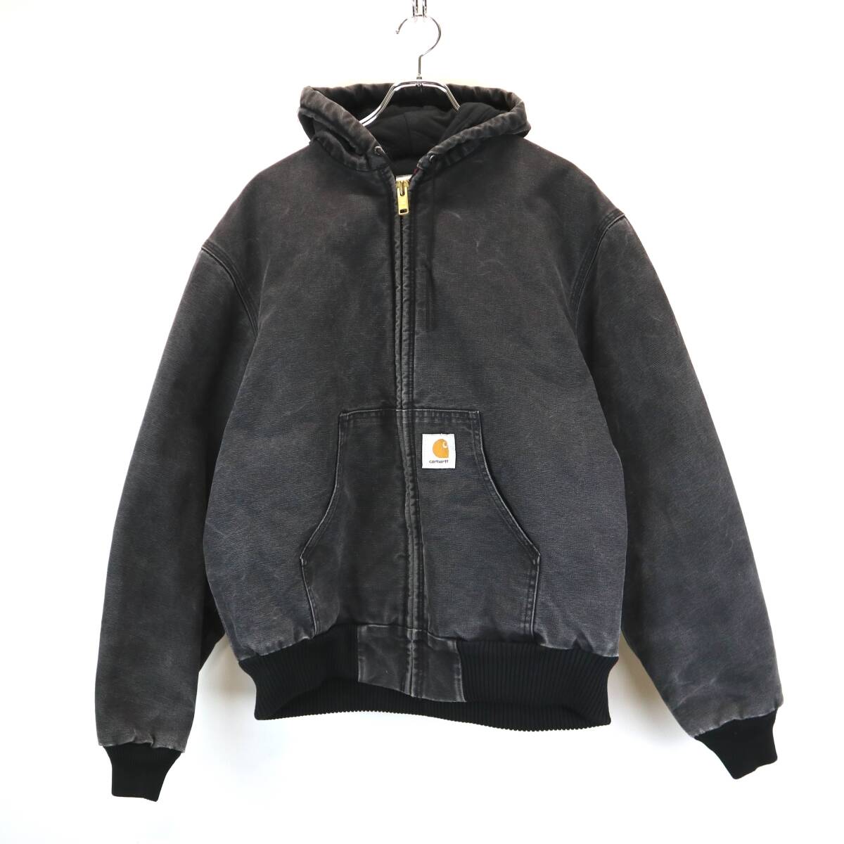 L ブラック 雰囲気系 Carhartt アクティブ ジャケット vintage フェード 野村訓(xùn)市 カーハート active デトロイト モス 80s 90s USA制 黒