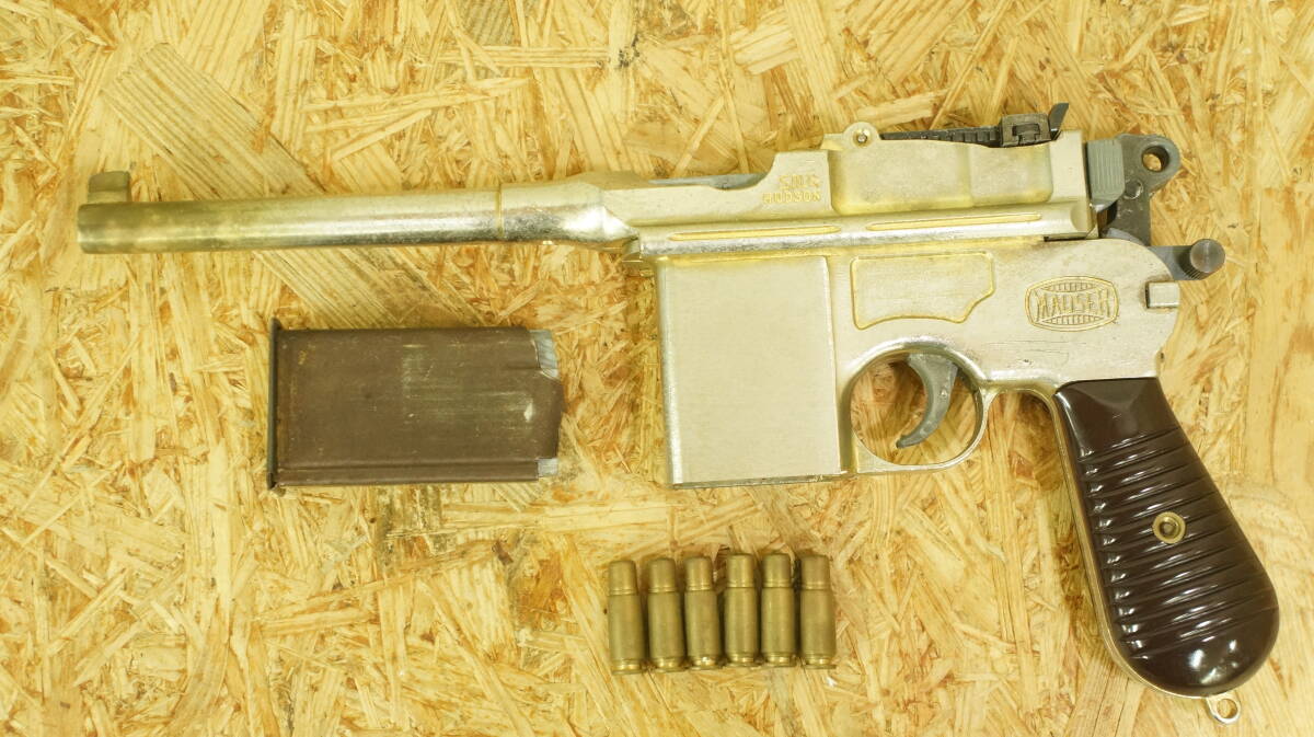 HUDSON ハドソン MAUSER モーゼル M1930 SMG刻印有 金属製モデル HUDSON ハドソン MAUSER モーゼル M1930 SMG刻印有 金属製モデル