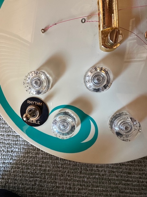 希少品ESP×OVERDRIVE コラボギター フロムハート僕が天使になった理由 希少品 ESP×OVERDRIVE コラボギター 「フロムハート」「僕が天使