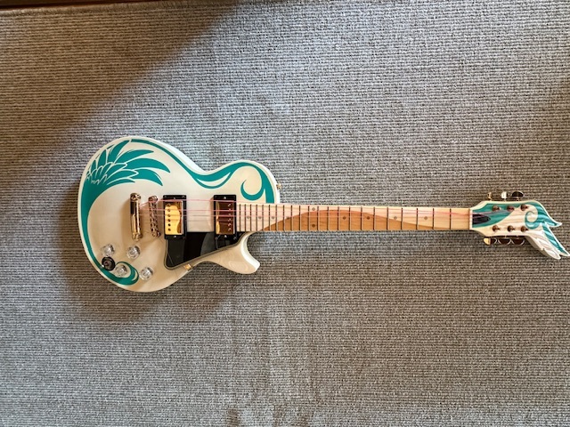 希少品ESP×OVERDRIVE コラボギター フロムハート僕が天使になった理由 希少品 ESP×OVERDRIVE コラボギター 「フロムハート」「僕が天使