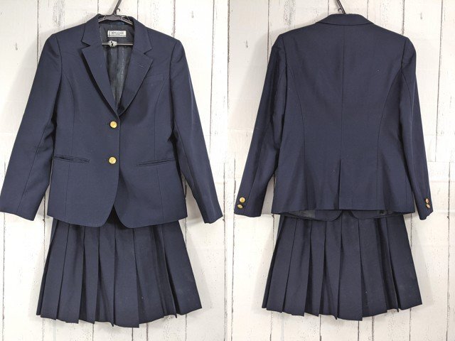 as1668】神奈川県 湘南高校 女子用学生服 制服 ブレザー+夏服/冬 as1668】神奈川県 湘南高校 女子用学生服 制服 ブレザー+夏服/冬