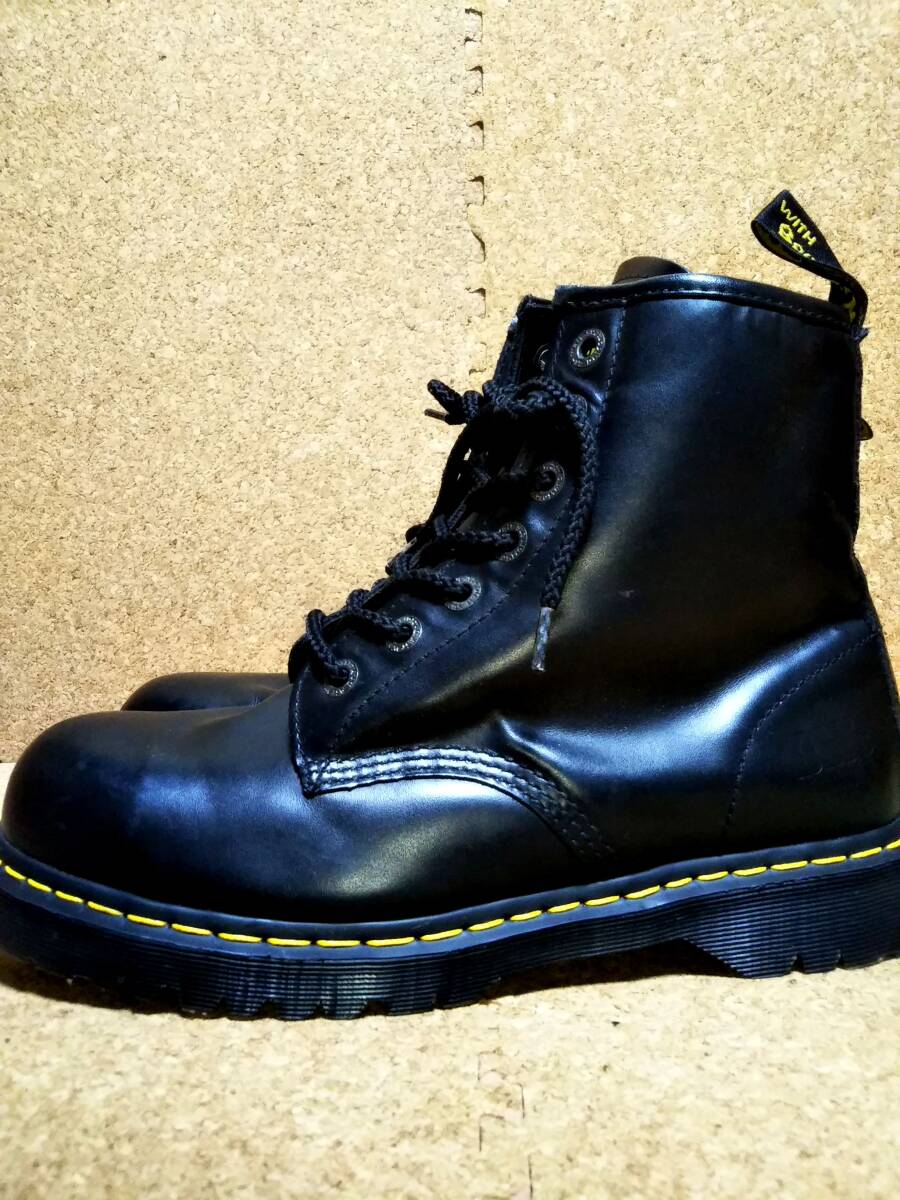Dr.MARTENS】ドクターマーチン 7B10 スチールトゥ 7ホールブーツ Dr.MARTENS】ドクターマーチン 7B10 スチールトゥ 7ホールブーツ