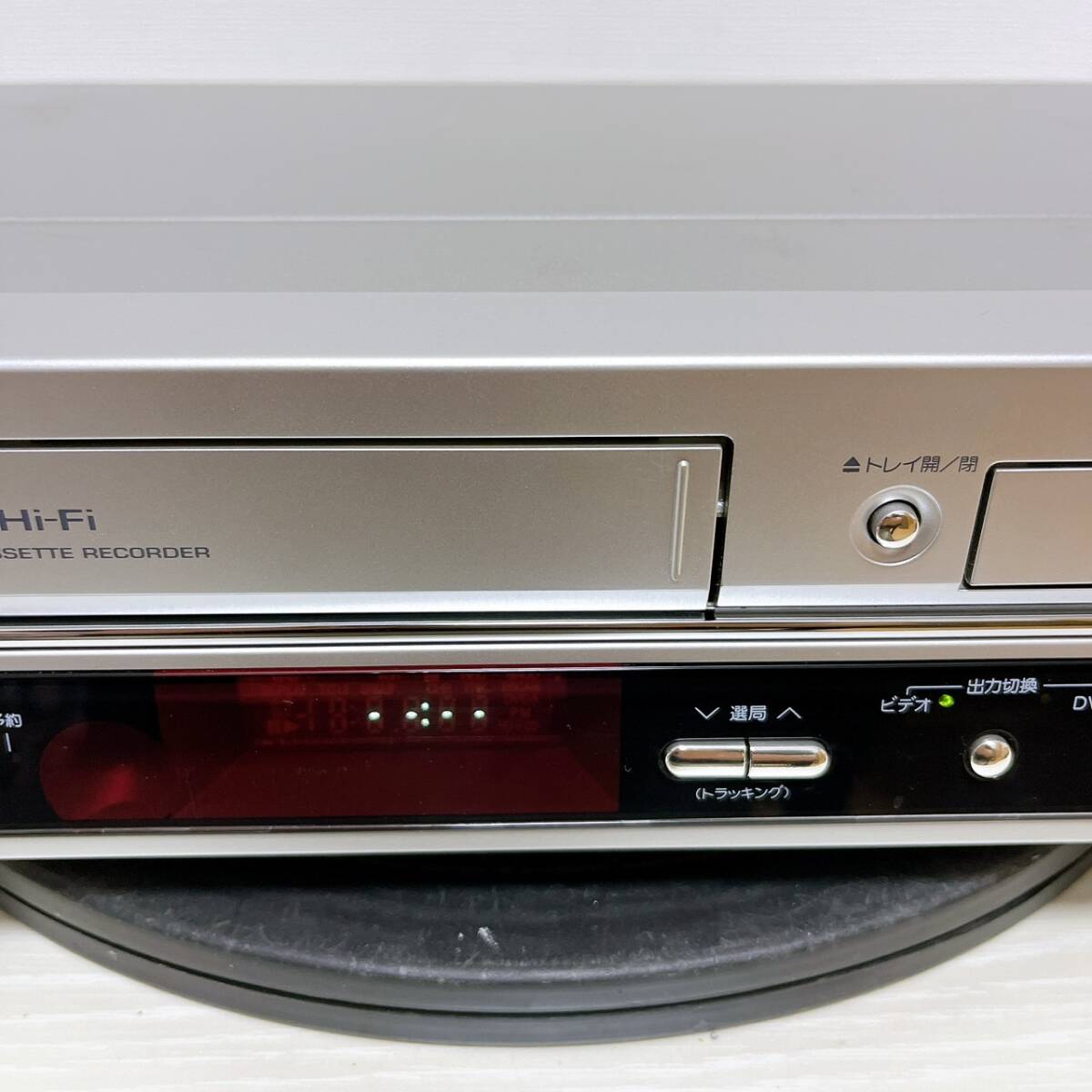 整備品】 シャープ VHS一体型 DVDプレーヤー DV-NC750