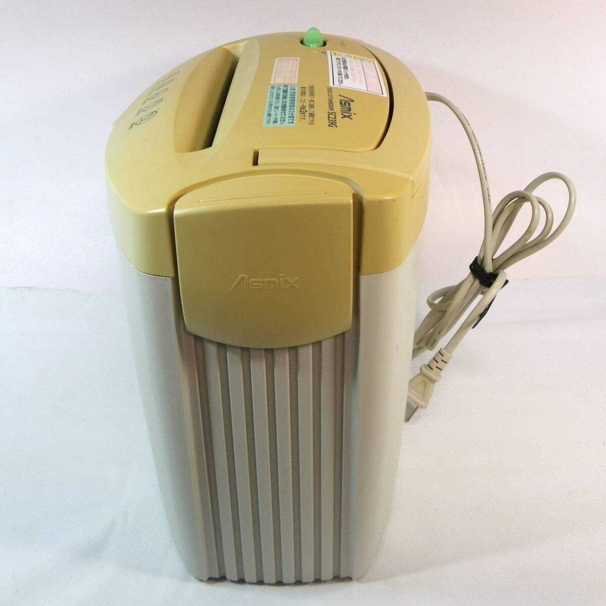 ゆうパック.100サイズ送料記載済み　電気式.Asmix クロスカット　シュレッダー　SC239G　動(dòng)作確認(rèn)済み　家庭用.シュレッダー（赤枠.樂(lè)多我