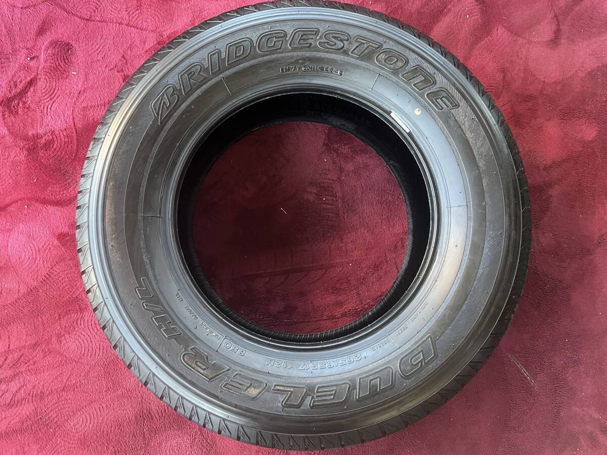 【送料込】265/65R17 ブリヂストン　デューラー　H/L　2024年製② DUELER 新品 4本 H/L 850 ブリヂストン デューラー 265/65R17