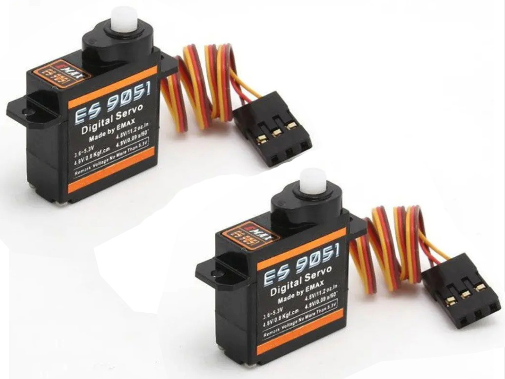 マイクロプレーンに最適 EMAX ES9051■デジタルマイクロサーボ