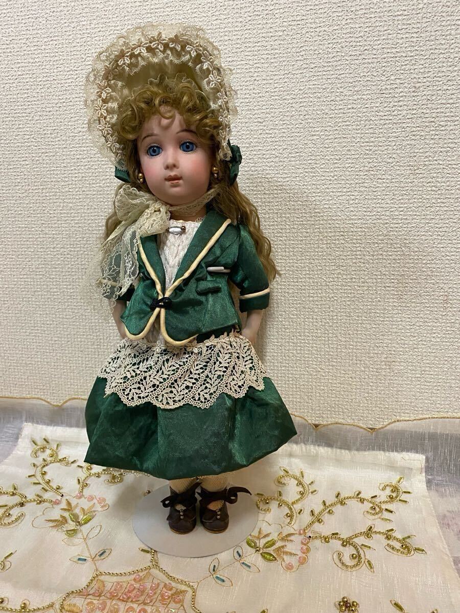 ◇リプロ*トリステ*ロングフェイスジュモー*約38cm*ビスク ◇リプロ*トリステ*ロングフェイスジュモー*約38cm*ビスク