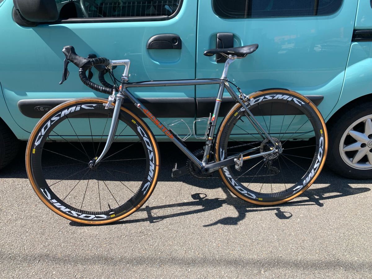 本城サイクルワークス初期型ロードバイク　デュラエース、アルテグラミックスコンポ　引き取り大歓迎