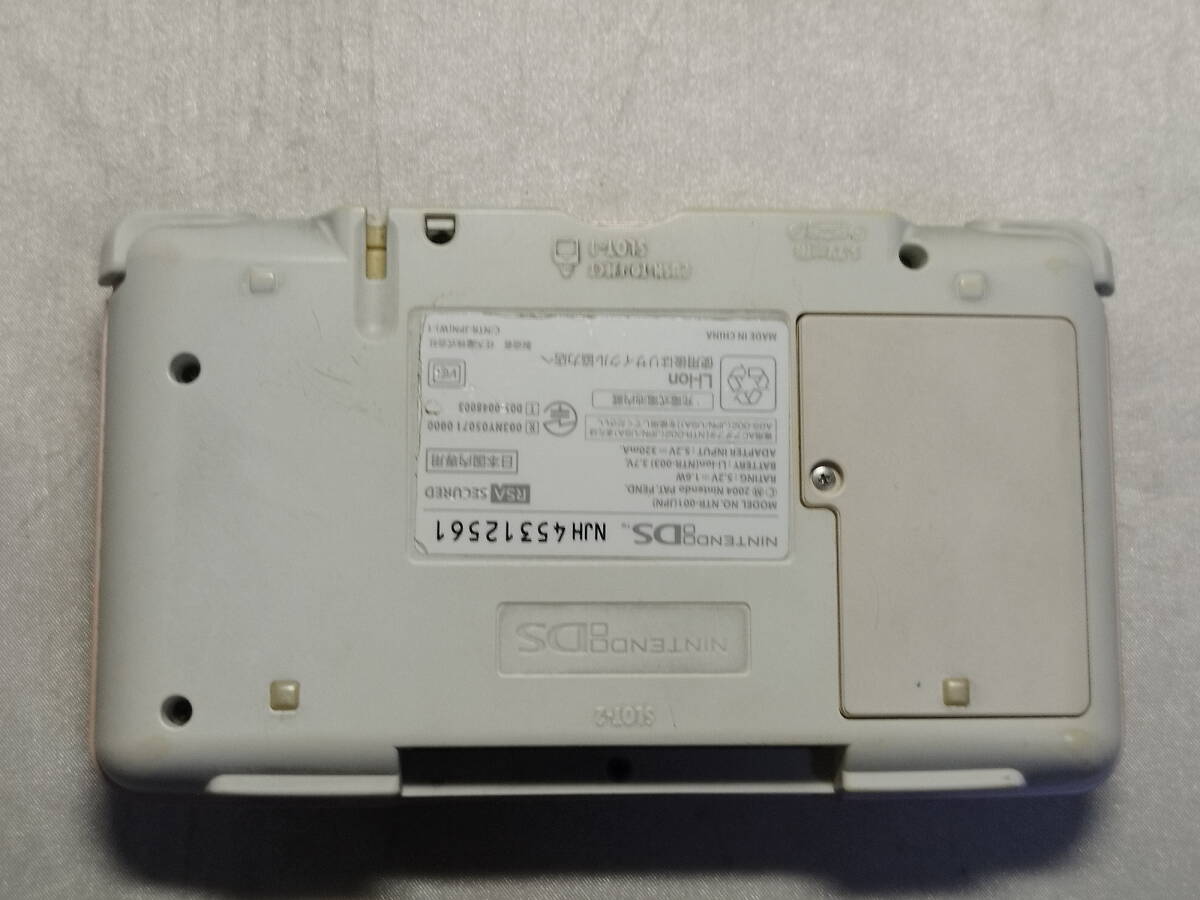  б/у товар / недостача . Nintendo DS твердый Nintendo DS корпус сладости розовый корпус одиночный товар 