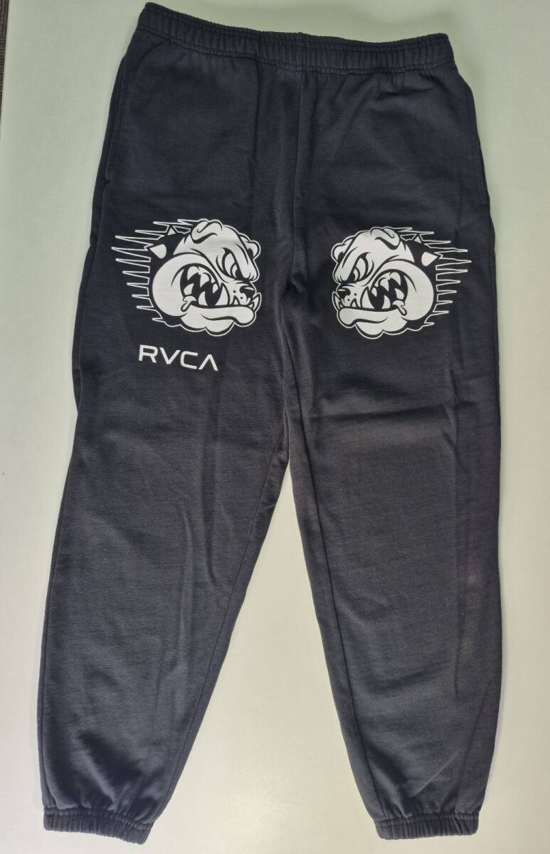 ■ RVCAルーカ CARLSON GRACIE カーウソン グレイシー スウェットパンツ Ｓサイズ ブラック