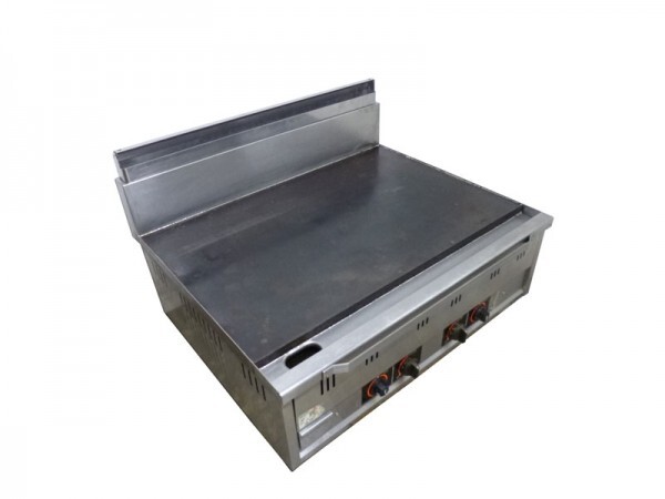 ★※◆EJ2603|業務用 グリドル 鉄板焼き マルゼン 都市ガス W900×D750×H540mm