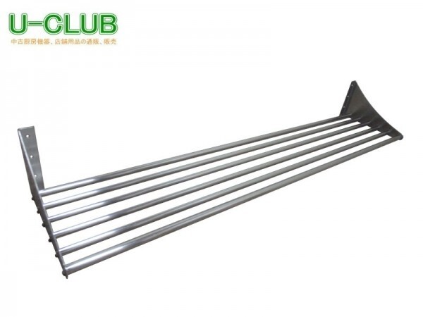 ***BG1340| подвешивание полки труба полки W1400×D400×H175mm б/у для бизнеса подставка нержавеющая сталь 