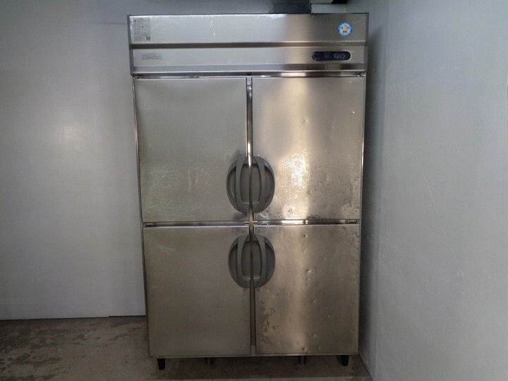 ★※◆CJ0301 | 縦型4面冷凍冷蔵庫(2凍2蔵) 2019年制 ARD-122PM-D フクシマ 3相200V W1200XD800XH1920mm 業(yè)務用 中古