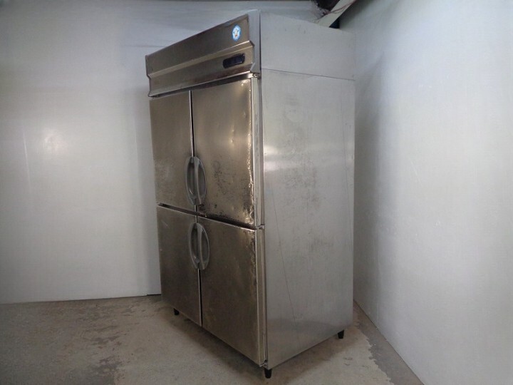 ★※◆CJ0301 | 縦型4面冷凍冷蔵庫(2凍2蔵) 2019年制 ARD-122PM-D フクシマ 3相200V W1200XD800XH1920mm 業(yè)務用 中古