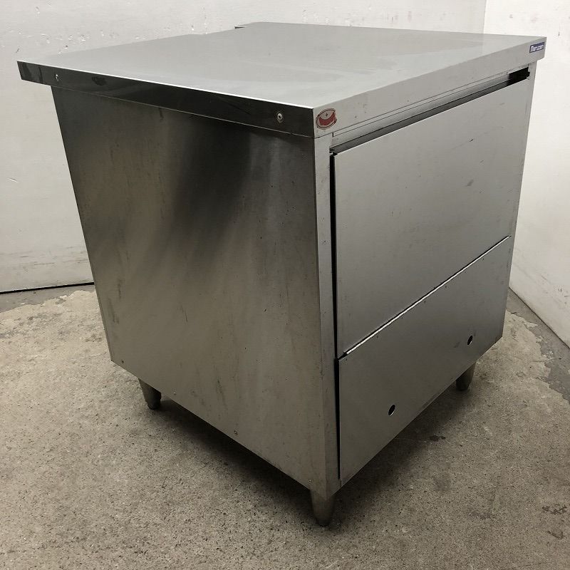 ★EC1038 | 食器庫(変形) ステンレス マルゼン W700×D800×H850mm 中古 業務用 厨房用 キャビネット