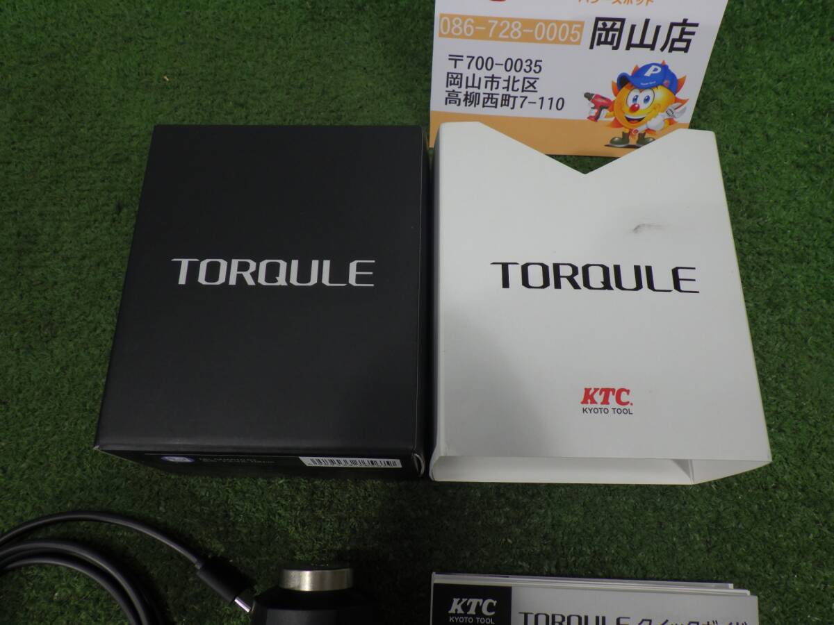 【送料600円】きれいな品★KTC デジタルトルクレンチ TORQULE(トルクル) GNA010-02 10N?m 工具に裝著 6.5ｍｍ 中古美品 240525