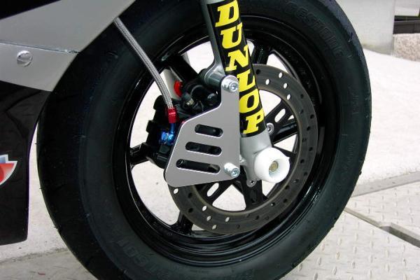 ★TURNINGPOINT キャリパーガード シルバー　NSR50/80 NSF100などに★