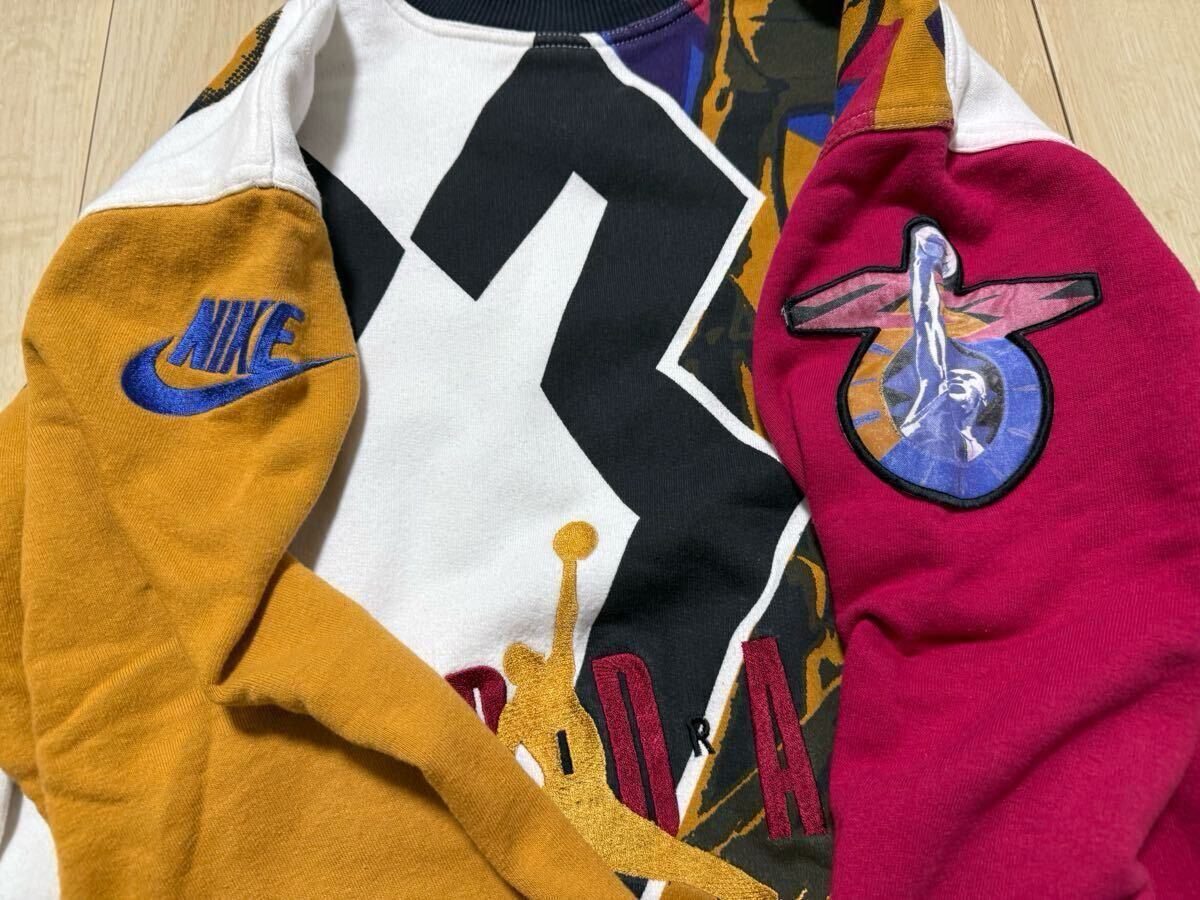 レア90s NIKE ビンテージ エアジョーダン トレーナーサイズL レア90s NIKE ビンテージ エアジョーダン トレーナーサイズL