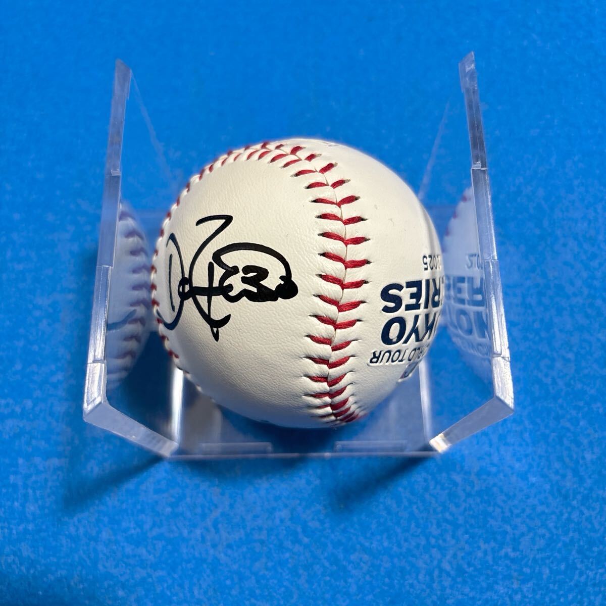MLB Tokyo series ドジャース デーブロバーツ 直筆サイン入り MLB Tokyo series ドジャース デーブロバーツ 直筆サイン入り