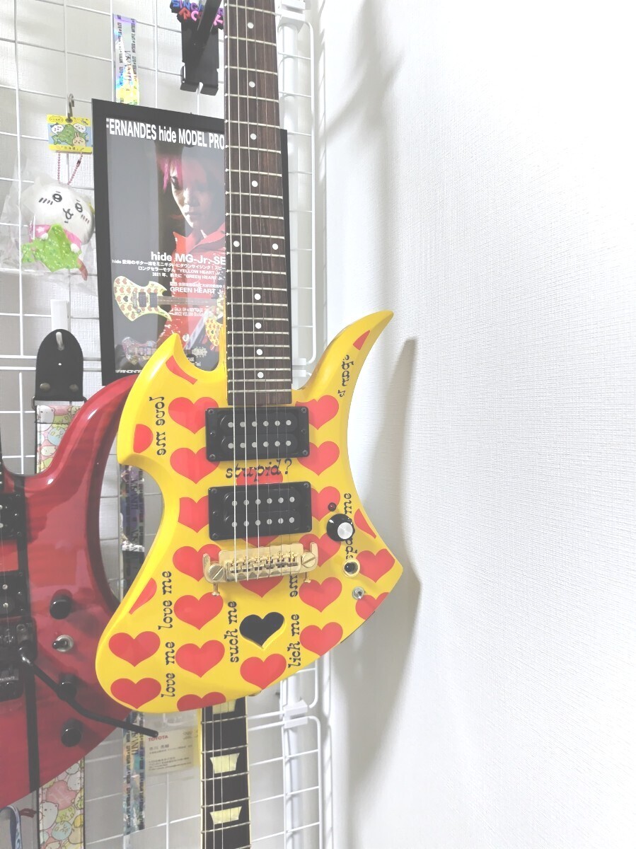 Burny MG-Jr. hide イエローハート Yellow Heart FERNANDES Burny MG-Jr. hide イエローハート Yellow Heart FERNANDES