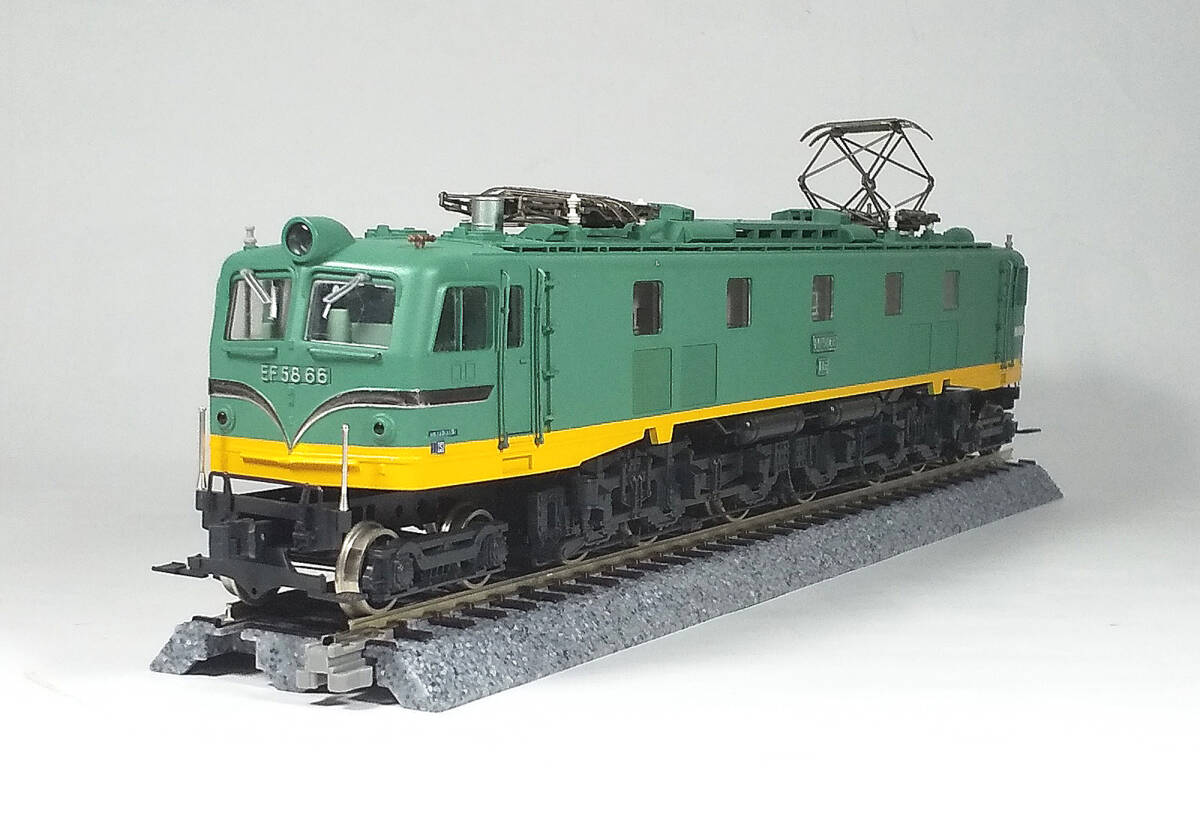 ○HOゲージ・直流電気機関車・EF58 青大将塗装(テールライト ○HOゲージ・直流電気機関車・EF58 青大将塗装(テールライト