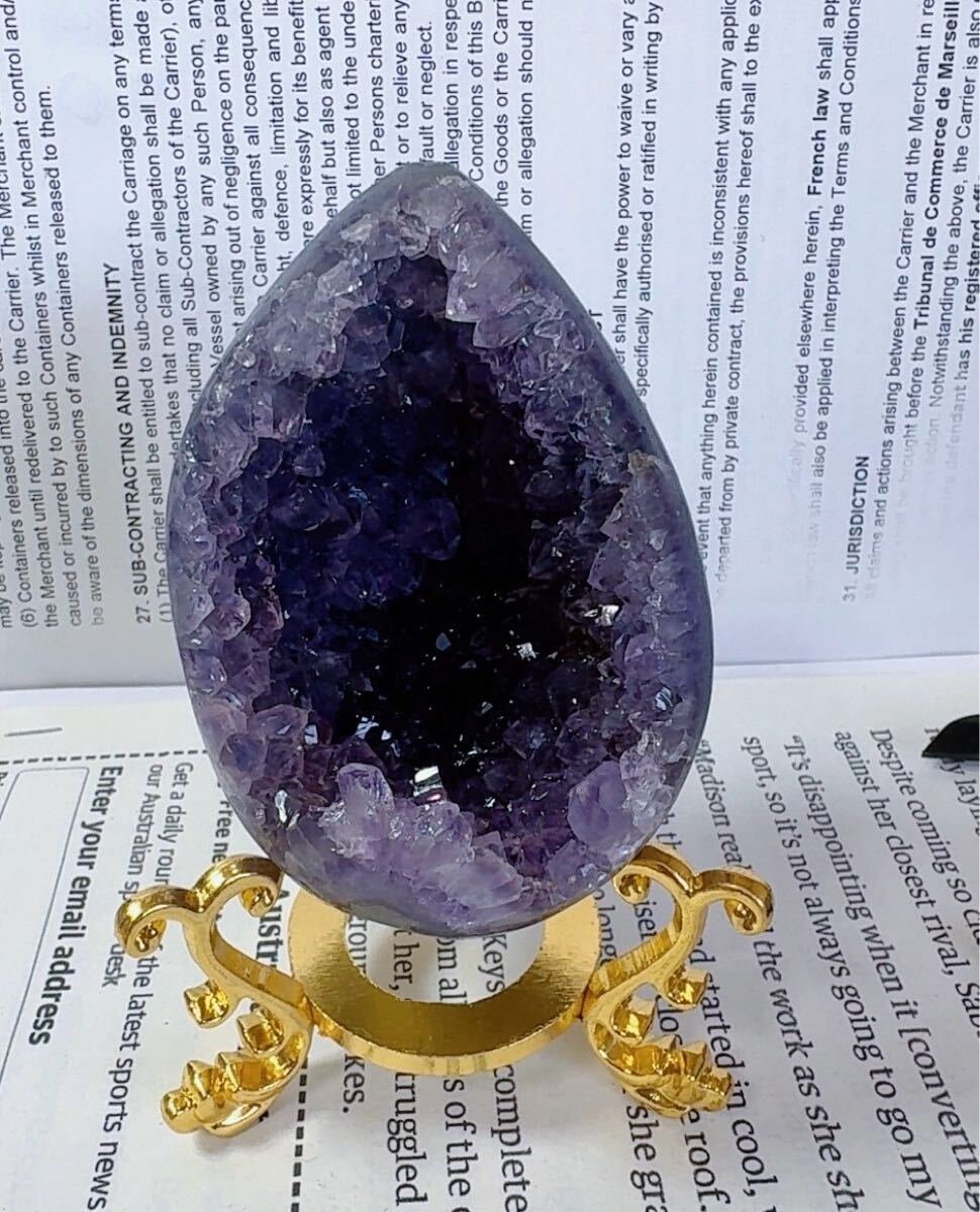 SS-0151天然石 恐龍卵 アメジスト クラスター Amethyst 紫水晶 SS-0151天然石 恐龍卵 アメジスト クラスター Amethyst 紫水晶