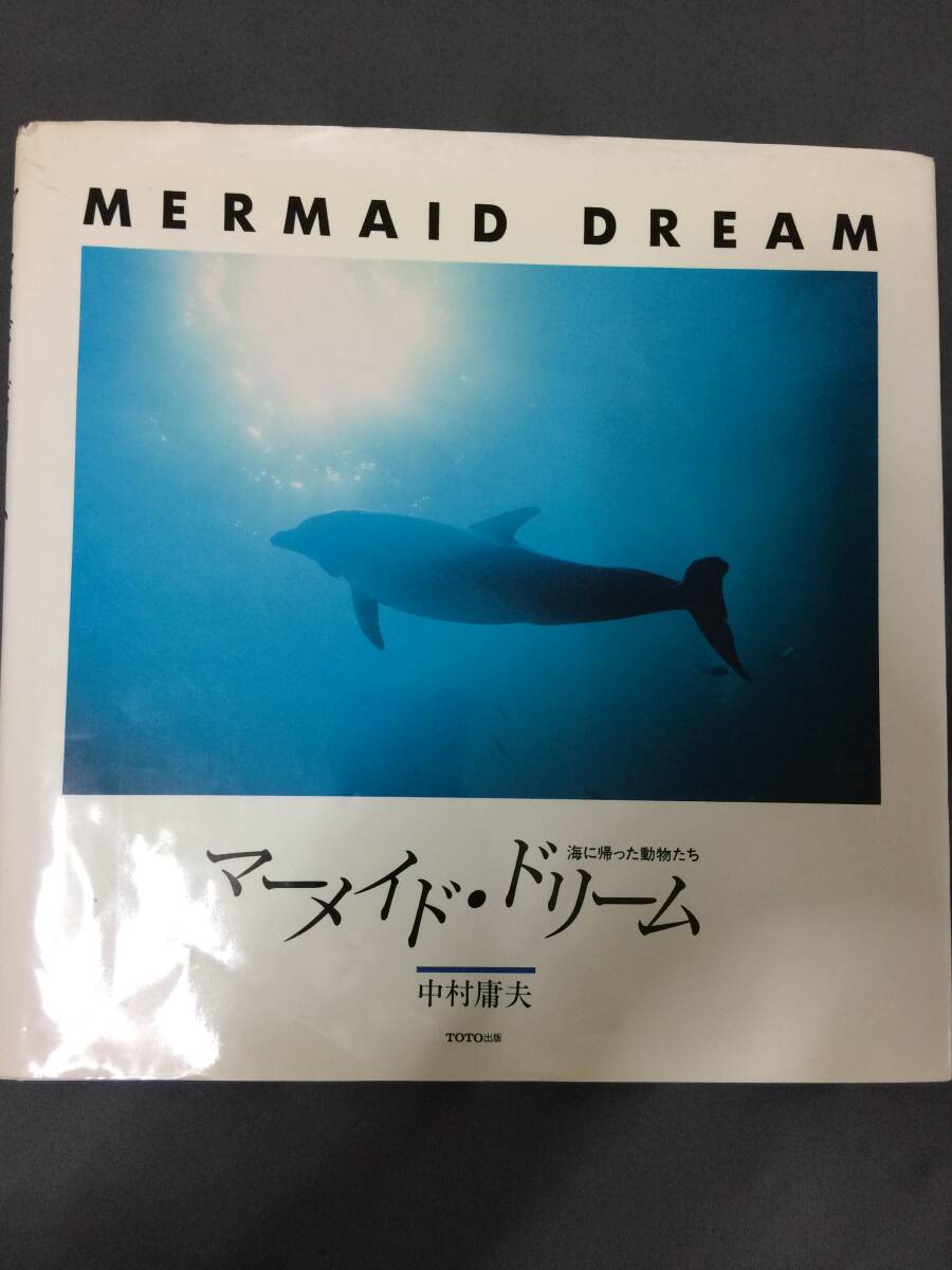 即決50円！「マーメイド・ドリーム」 海に帰った動物たち　写真・文＝中村庸夫★送230円（ゆうパケット）海洋生物写真集　クジラ イルカ_画像1