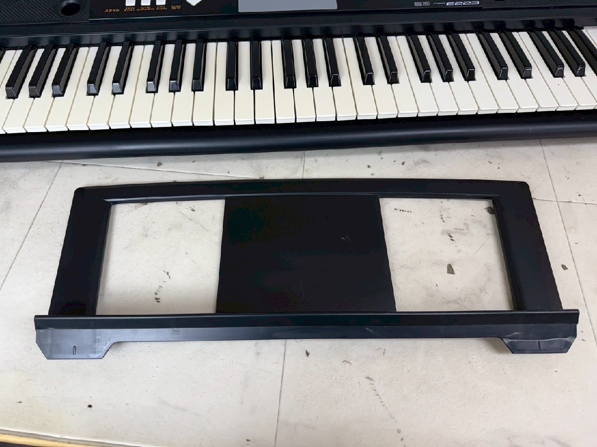 NA030264◇YAMAHA ヤマハ◇電子キーボード PSR-E223 譜面台 AC NA030264◇YAMAHA ヤマハ◇電子キーボード PSR-E223 譜面台 AC