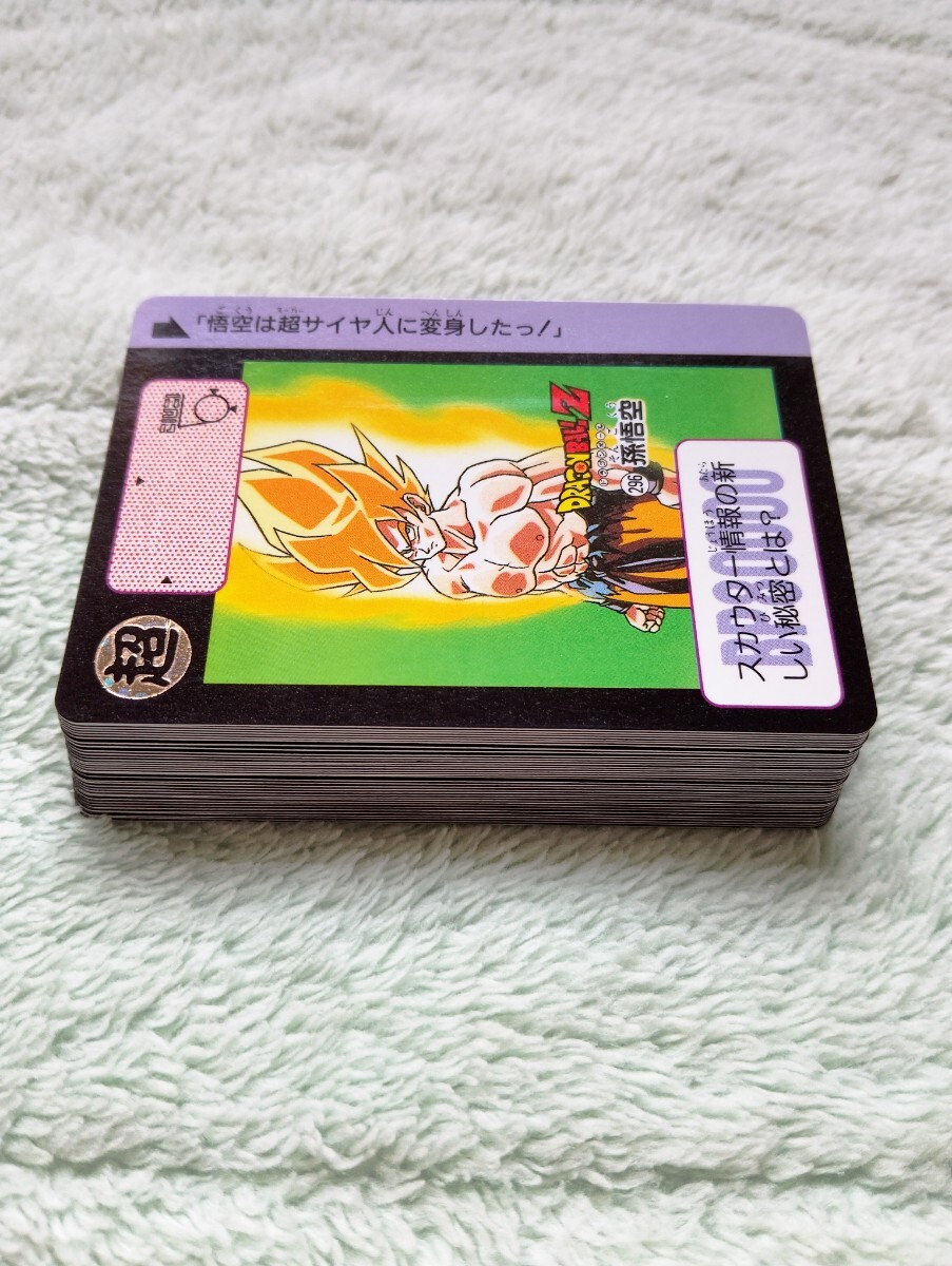 訳あり商品 1991年 ドラゴンボールZ カードダス 本弾 第8弾全42