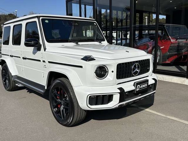 Gクラス G63 ローンチ エディション (ISG搭載モデル) 4WD 左ハンドル/保証令和9年9月/禁煙車