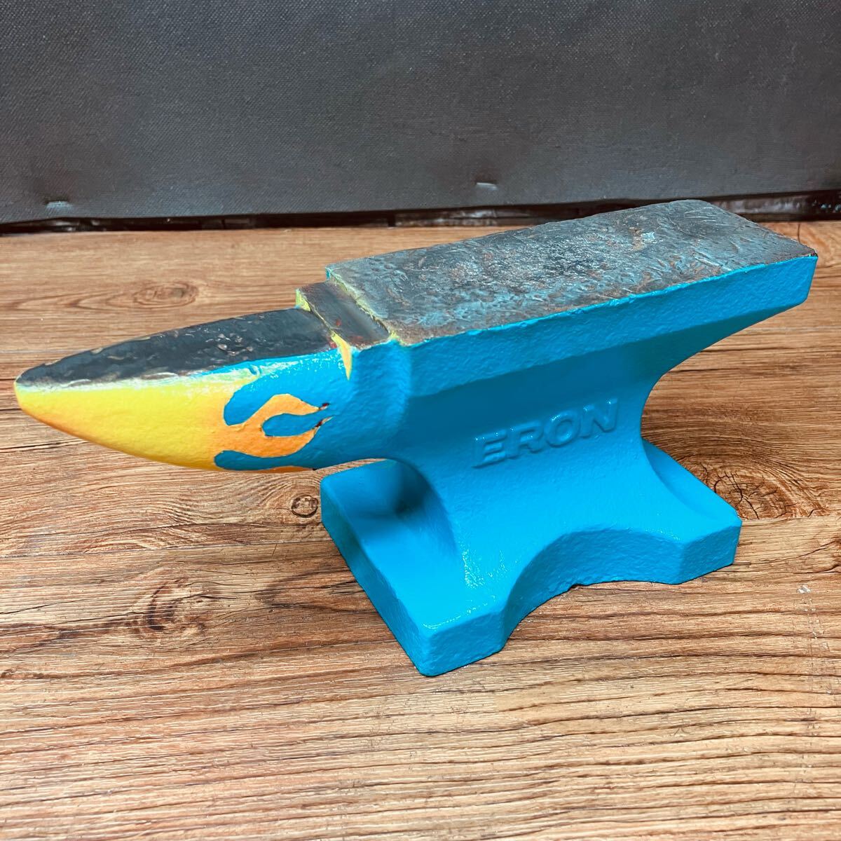 ERON ナベヤ NO.5ツノ付きアンビル② 中古即決！