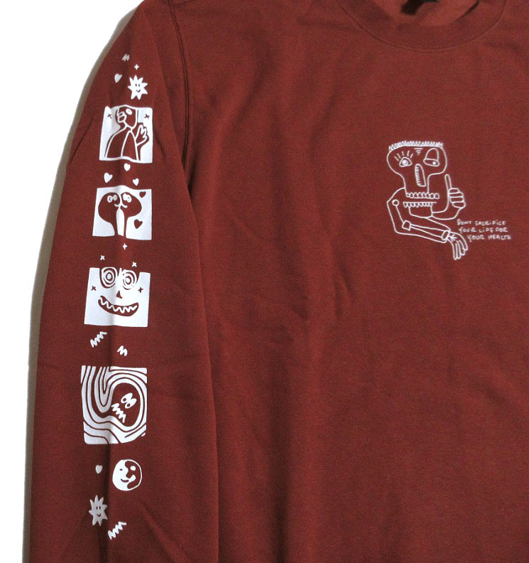 VOLCOM ボルコム G4652501 ESSENTIAL CREW RWD スウェット トレーナー Lサイズ スノボ スケート
