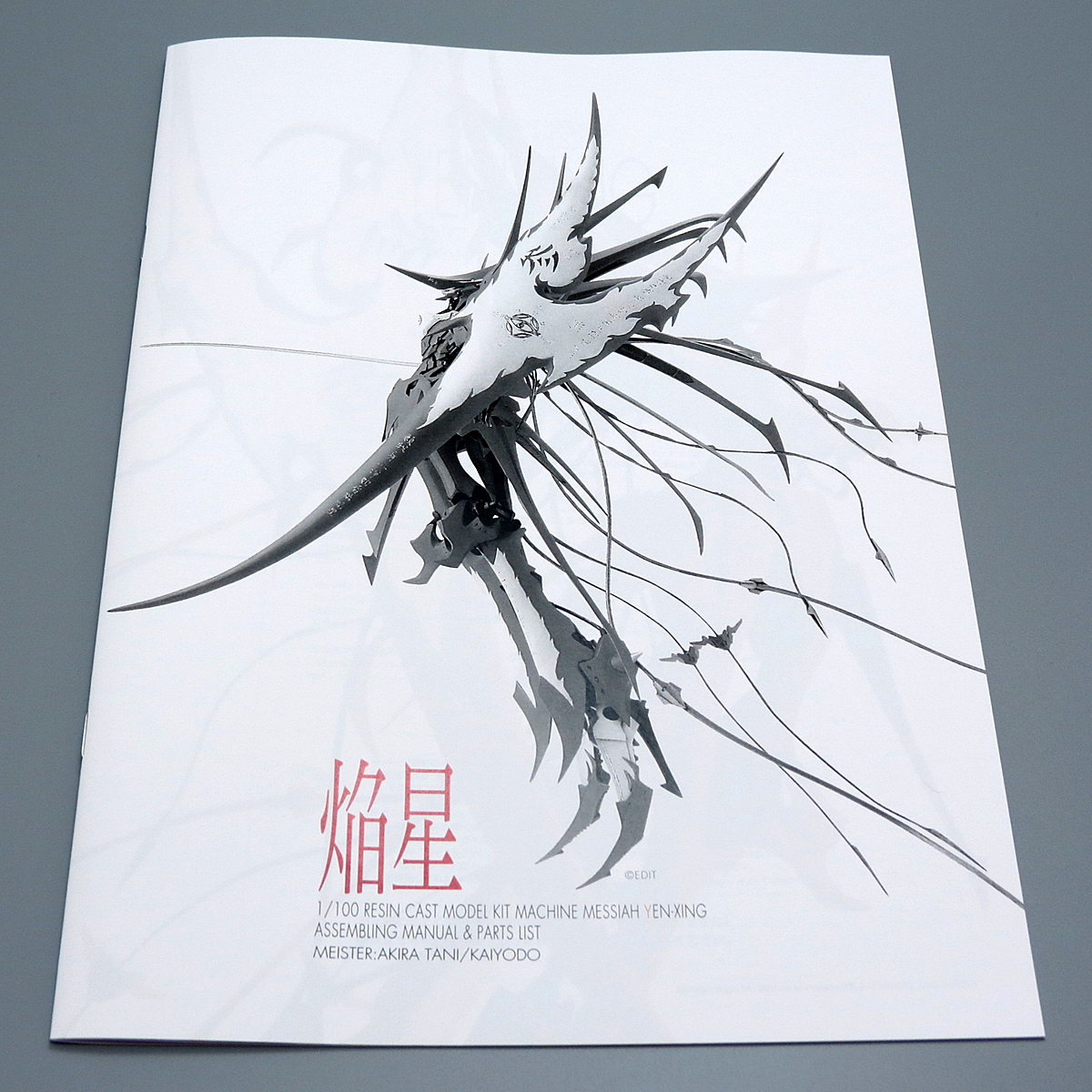 ★ガレージキット★未組立★TOYSPRESS【FSS／1/100 エンシー 焔星】ファイブスター物語(yǔ)★トイズプレス★