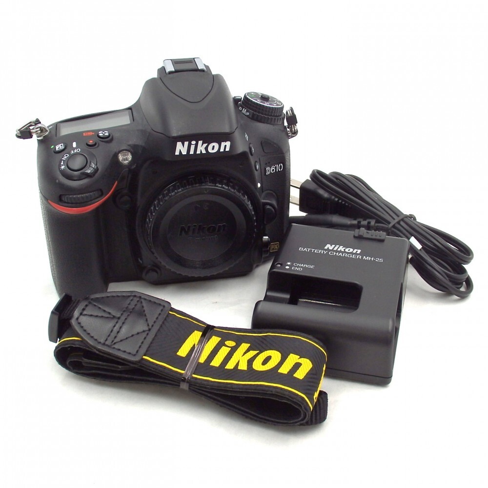 Nikon D610 一眼レフカメラ 本体 + 付属品一式 中古】Nikon ニコン D610 デジタル一眼レフカメラ | 中古カメラ