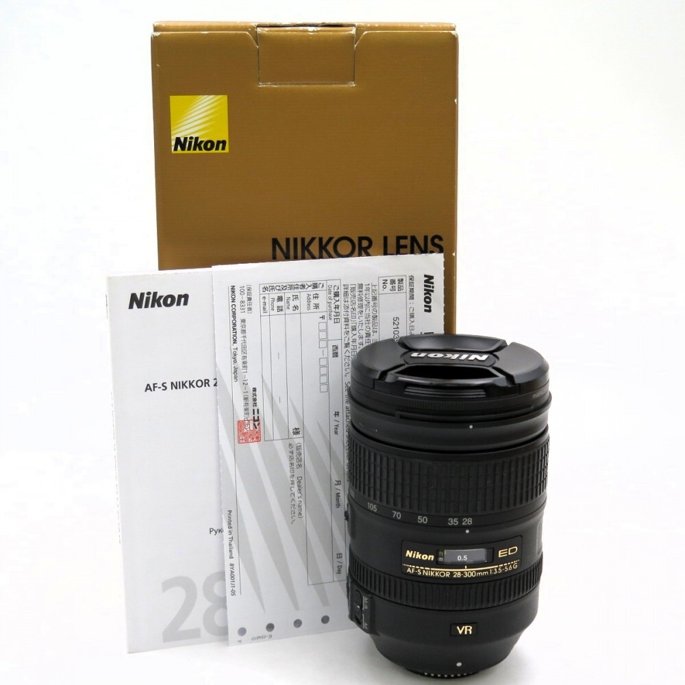1円〜 Nikon ニコン AF-S NIKKOR 28-300mm F3.5-5.6G ED VR 1円〜 Nikon ニコン AF-S NIKKOR 28-300mm F3.5-5.6G ED VR