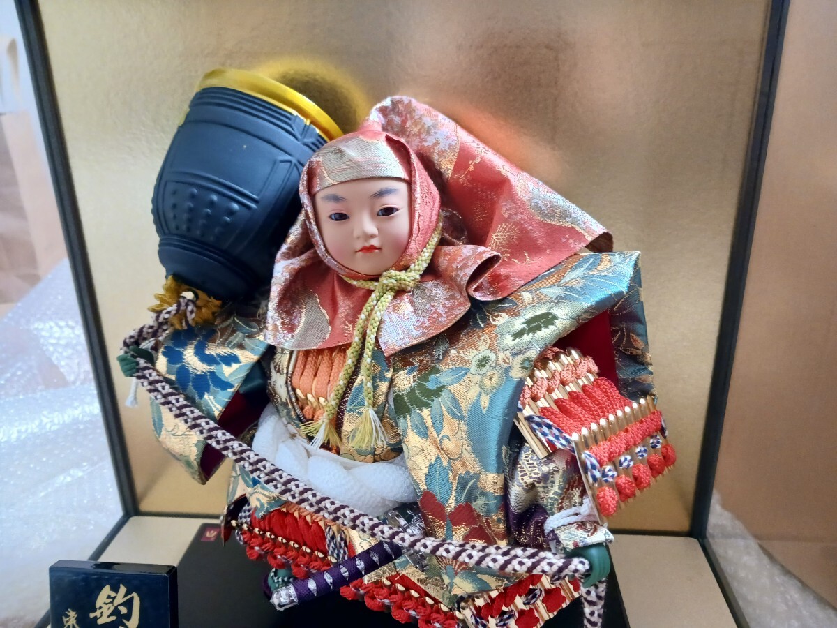 中古 五月人形 日本人形 ガラスケース 人形 風俗人形 釣鐘弁慶 中古 五月人形 日本人形 ガラスケース 人形 風俗人形 釣鐘弁慶