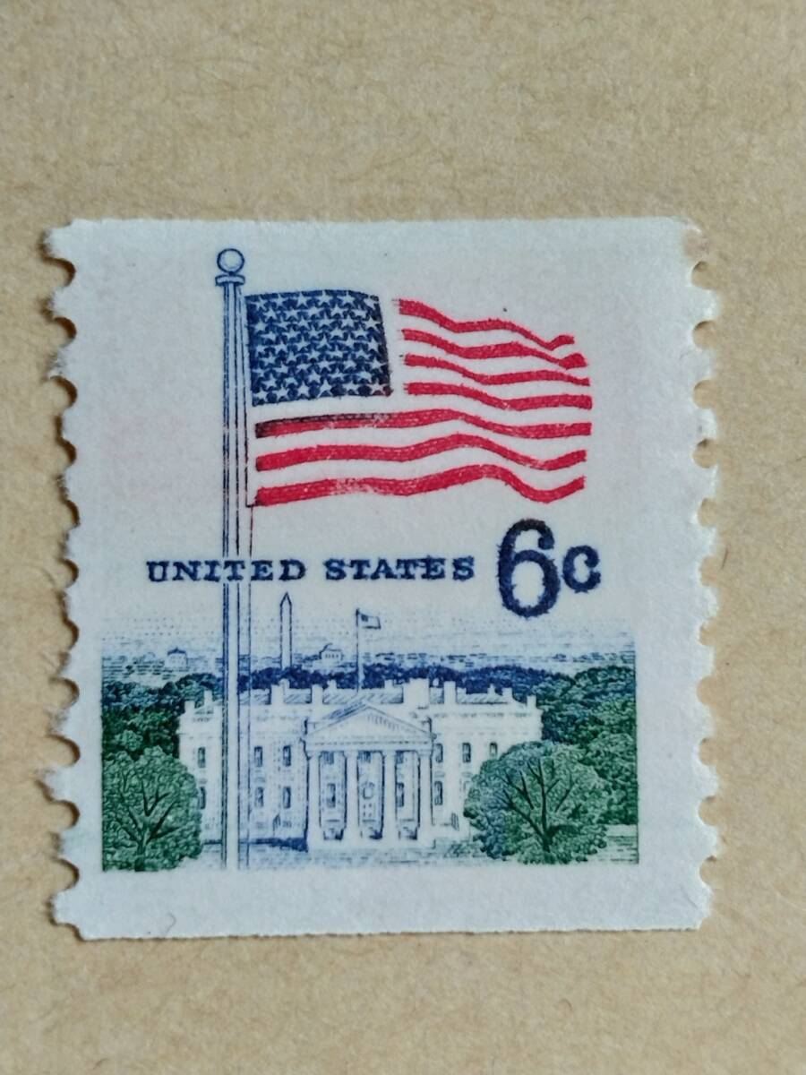 America марка звезда статья флаг . белый дом 1968 год не использовался America марка звезда статья флаг . белый дом 1968 год не использовался