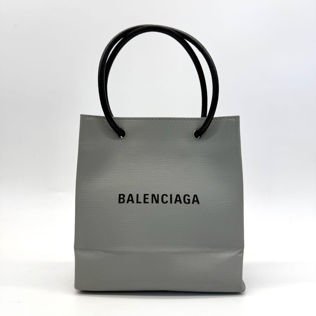 1円【極美品】BALENCIAGA バレンシアガ ショッピングトートXXS 1円【極美品】BALENCIAGA バレンシアガ ショッピングトートXXS