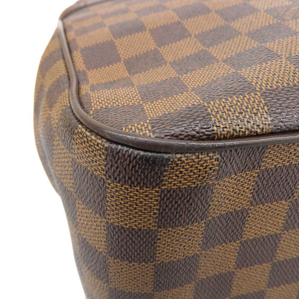 【本物保証】 ルイヴィトン LOUIS VUITTON ダミエ ユゼス ハンドバッグ エベヌ N51128