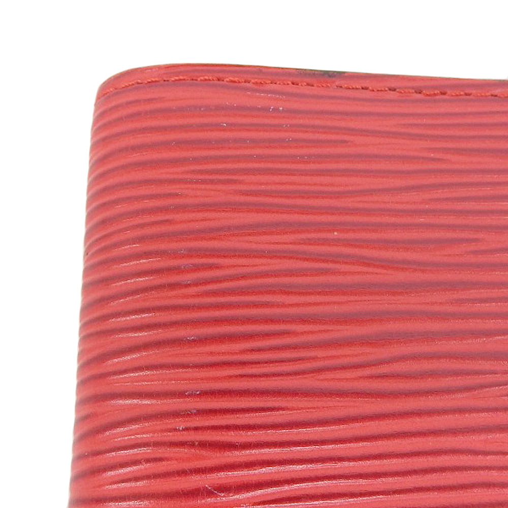 【本物保証】 ルイヴィトン LOUIS VUITTON エピ アジェンダPM R20057 手帳カバー カスティリアンレッド