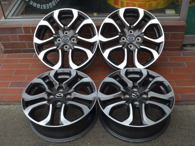 16インチ マツダ DJ系 デミオ 純正ホイール 16X5.5J PCD 100 4穴 16インチ マツダ DJ系 デミオ 純正ホイール 16X5.5J PCD 100 4穴
