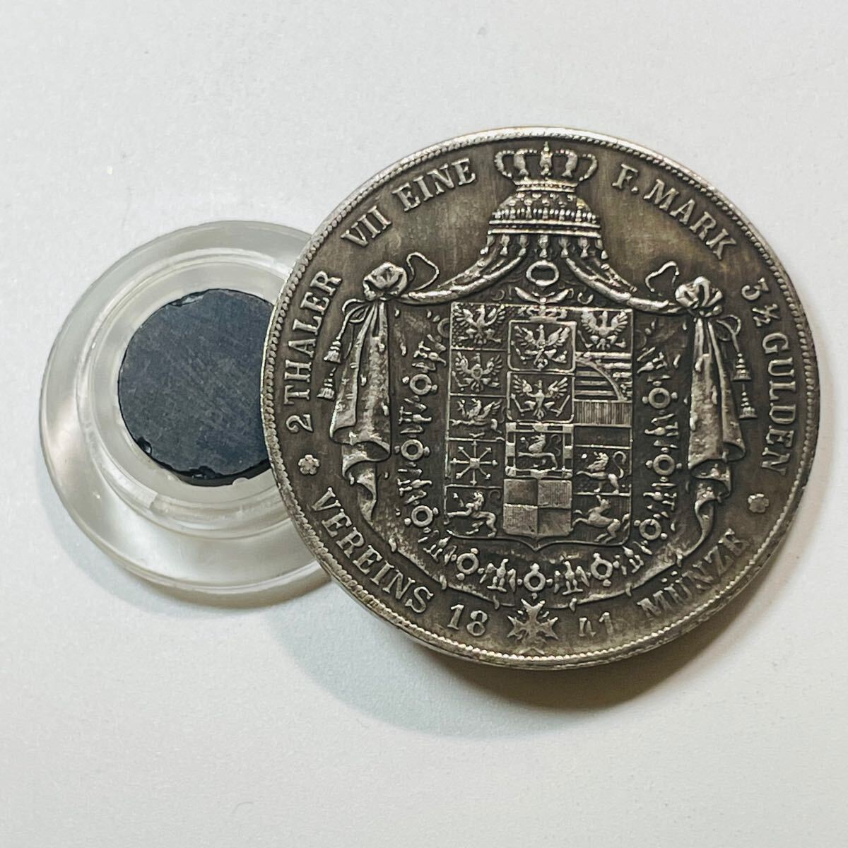 『美品』ドイツプロイセン王国ヴィルヘルム4世2ターレル銀貨(1846年) 美品』ドイツプロイセン王国ヴィルヘルム4世2ターレル銀貨(1846年)