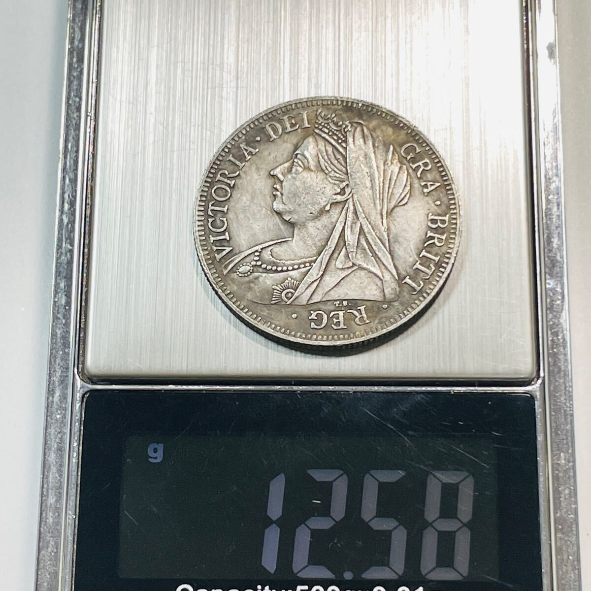 イギリス 硬貨 古銭 ヴィクトリア女王 1893年 イギリス領