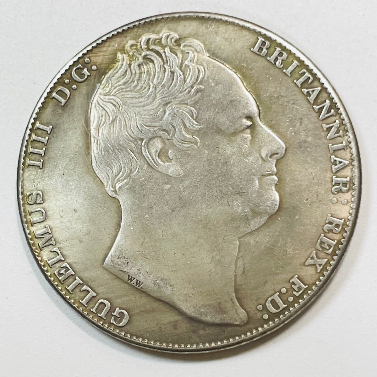 イギリス領オーストラリア 硬貨 古銭 ウィリアム 4 世 1830年 聖 イギリス領オーストラリア 硬貨 古銭 ウィリアム 4 世 1830年 聖