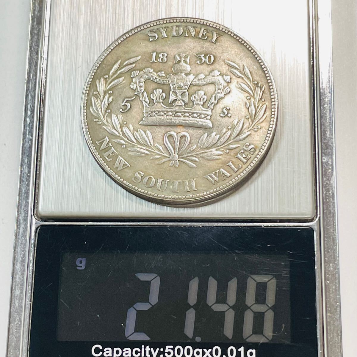 イギリス領オーストラリア 硬貨 古銭 ウィリアム 4 世 1830年 聖 イギリス領オーストラリア 硬貨 古銭 ウィリアム 4 世 1830年 聖