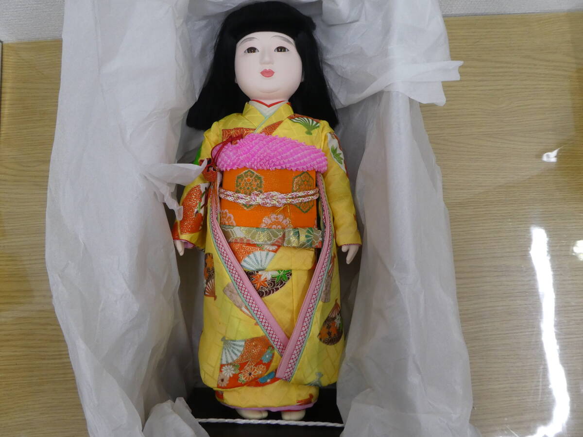 ☆ 高級 日本人形 市松人形 振袖 着物 女の子 人形 和人形 長期 ☆ 高級 日本人形 市松人形 振袖 着物 女の子 人形 和人形 長期